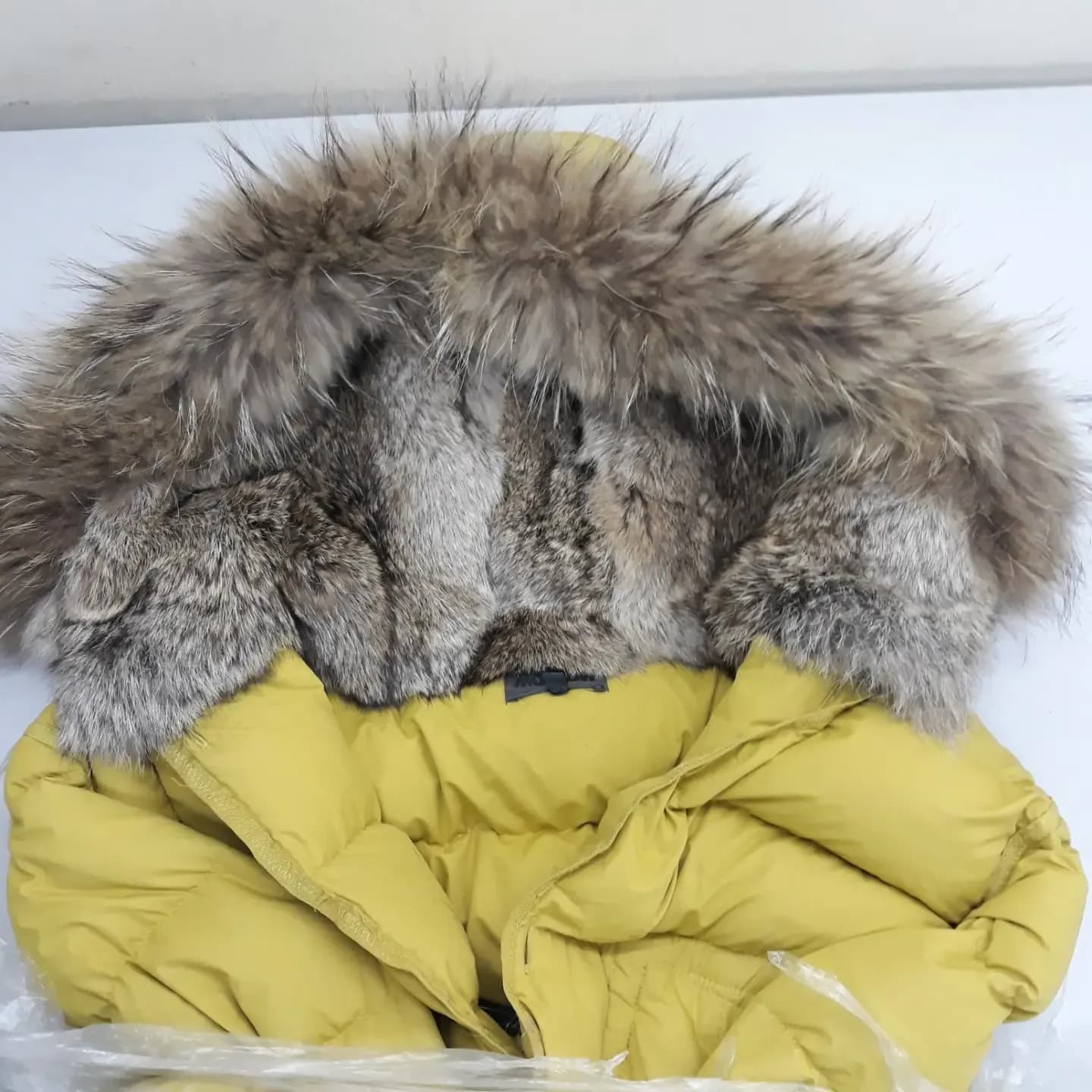 Replacing fur trim damaged by dry cleaning