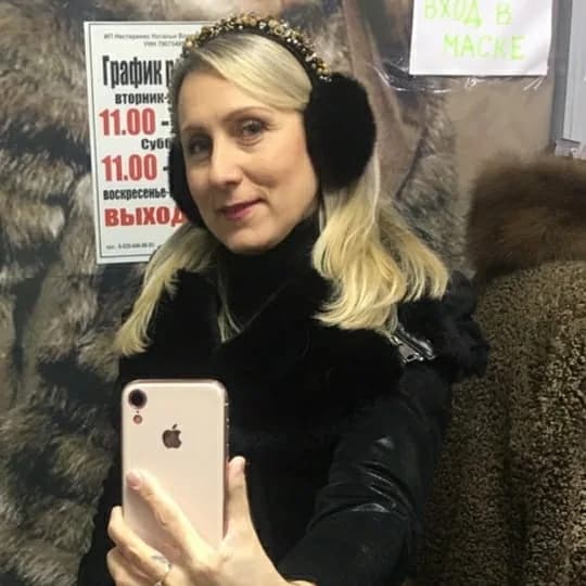 Black sheared mink biker gilet